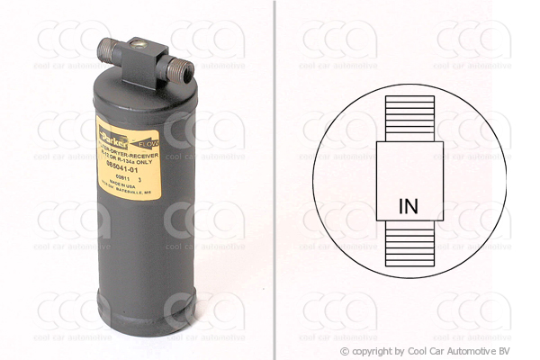 Droger / accumulator Droger universeel 203 mm x 64 mm