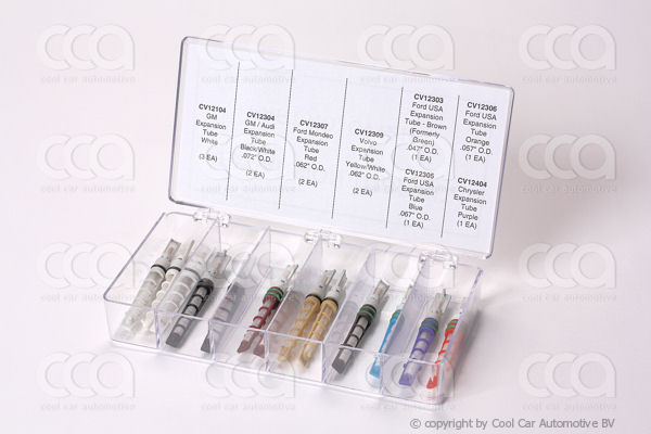 Blokventielen Assortiment  expansiepijpjes