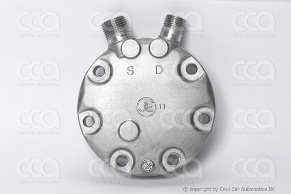 Compr. deksel / fitting / steun / overig COMPRESSORDEKSEL SANDEN  (CODE JE)