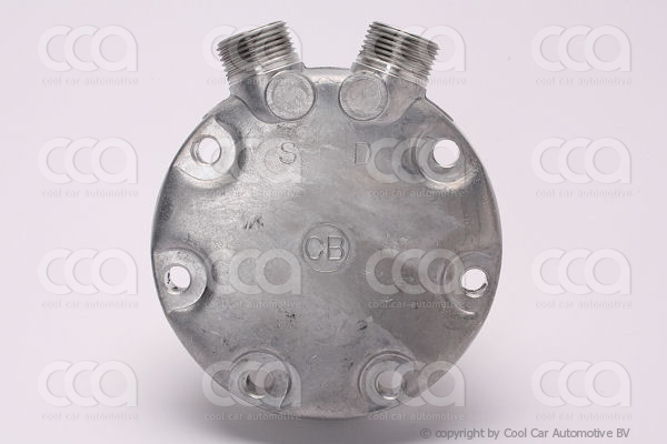 Compr. deksel / fitting / steun / overig COMPRESSORDEKSEL SANDEN  (CODE CB)