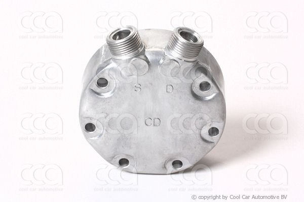 Compr. deksel / fitting / steun / overig COMPRESSORDEKSEL SANDEN  (CODE CD)