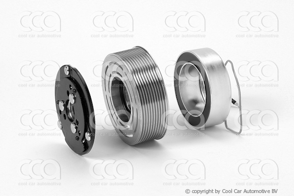 Poelie-set Clutch Sanden SD5H14