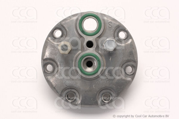 Compr. deksel / fitting / steun / overig Compressor deksel Sanden (Code GK)