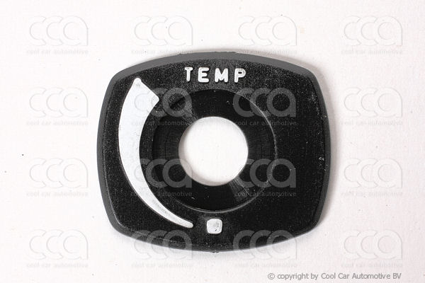 Thermostaten Symbool plaat tbv Thermostaat