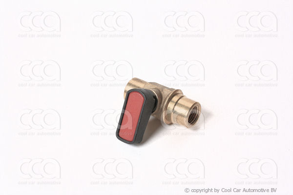 Werkplaatsuitrusting KOGELKRAAN ROOD