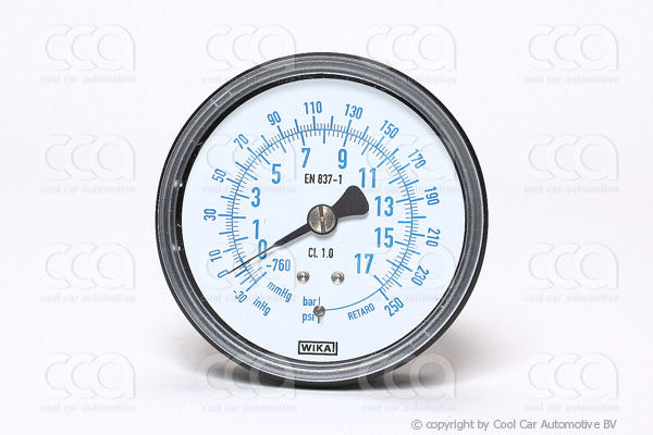 Werkplaatsuitrusting LAGEDRUK MANOMETER VOOR 5902003/5902004