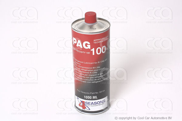 Compressor olie / lekdetektievloeistof Compressor olie PAG 100 (1 liter)