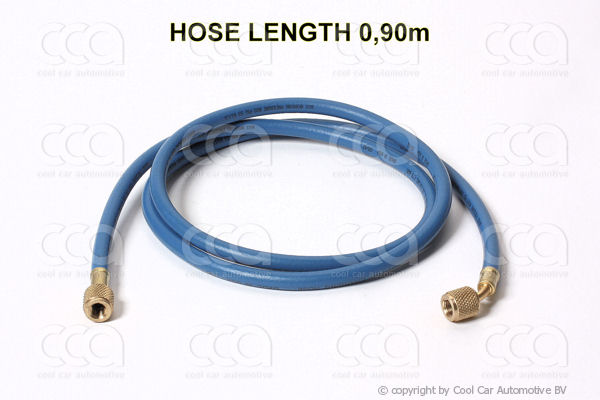 Werkplaatsuitrusting SERV. SLANG BLAUW 1/4 - 1/4 SAE (0,90m)