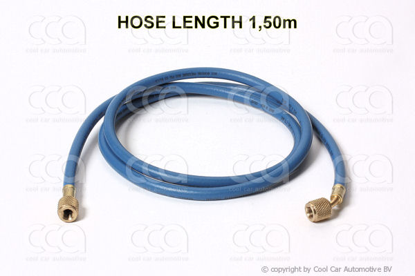 Werkplaatsuitrusting SERV. SLANG BLAUW 1/4 - 1/4 SAE (1,50m)