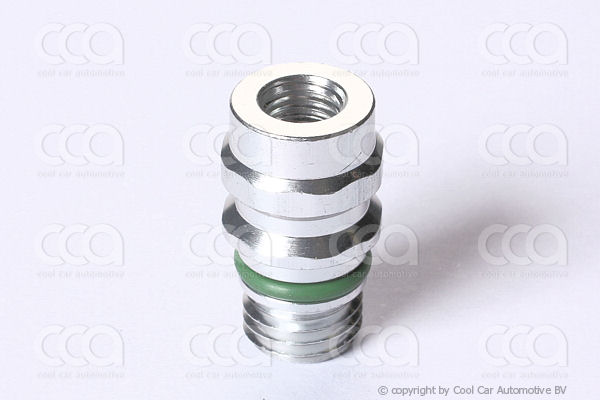Servicenippels / adapters en toebehoren Hogedruk serviceventiel R134a (M12)