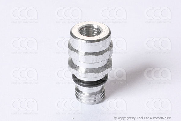 Servicenippels / adapters en toebehoren Hogedruk serviceventiel R134a (1/4)