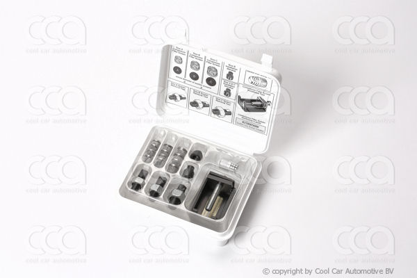 Werkplaatsuitrusting Set leiding / compressor insert filters