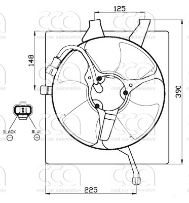 Ventilatoren Nissens Ventilator Honda CR-V 97-