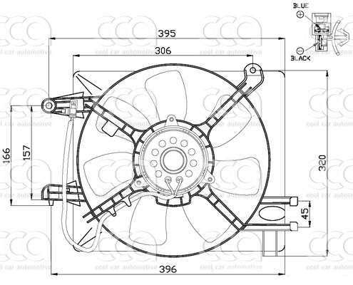 Ventilatoren Nissens Ventilator Daewoo Matiz 01-