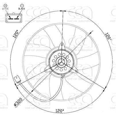 Ventilatoren Nissens Ventilator Opel Vectra B 2,0D-2,2D 95-