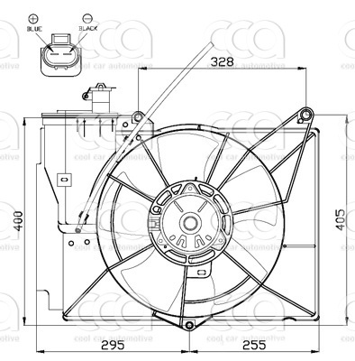 Ventilatoren Nissens Ventilator Toyota RAV 4 00-