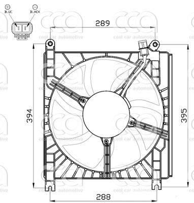 Ventilatoren Nissens Ventilator Suzuki Liana AC-Fan 01-