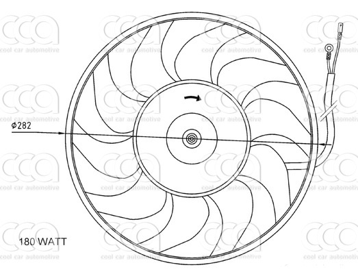 Ventilatoren Nissens Ventilator Audi A694-