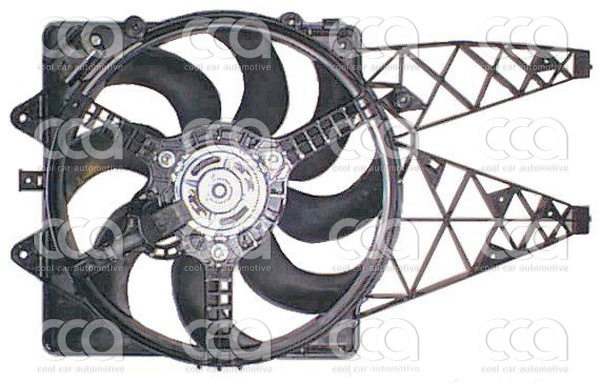 Ventilatoren Nissens Ventilator Fiat Grande Punto 05-