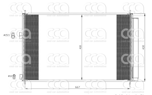 Condensors Nissens Condenser Toyota RAV-4 06-