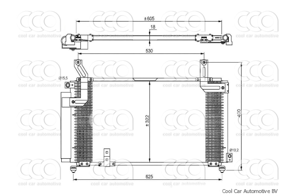 Condensors Nissens Condenser Suzuki Liana 01-