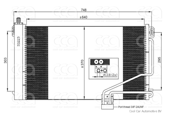 Condensors Nissens Condenser Mercedes SLK 06-