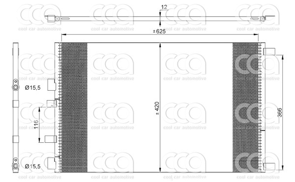 Condensors Nissens Condenser Renault Megane 1.9D-2.0D 03-