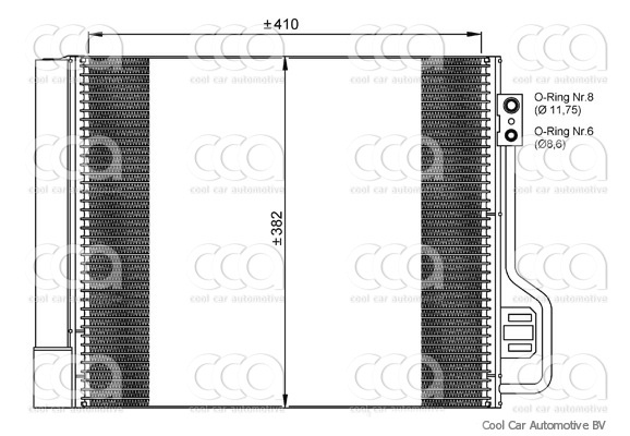 Condensors Nissens Condenser Smart Four-Two 07-