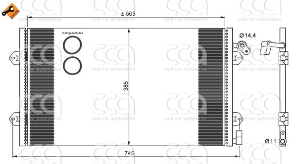 Condensors Nissens Condenser Renault Espace 2.0 98-02