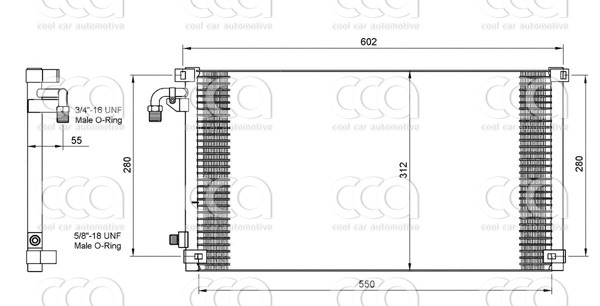Condensors Nissens Condenser Citroen Saxo 96-