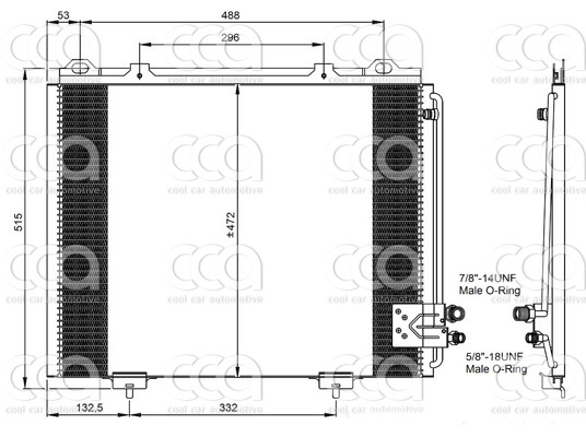 Condensors Nissens Condenser Mercedes W210