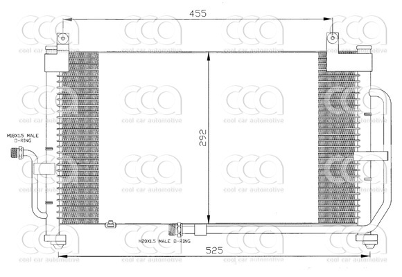 Condensors Nissens Condenser Daewoo Matiz
