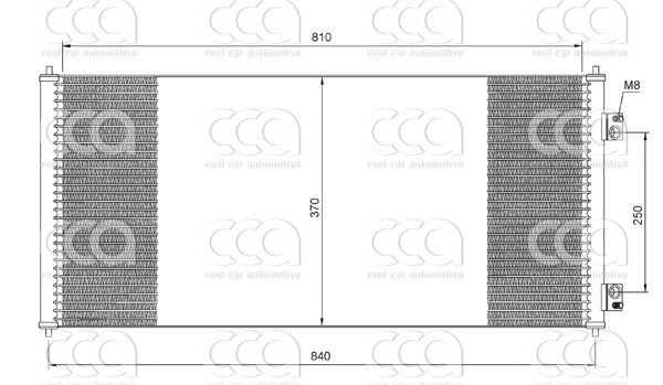 Condensors Nissens Condenser Ford Transit 2000-