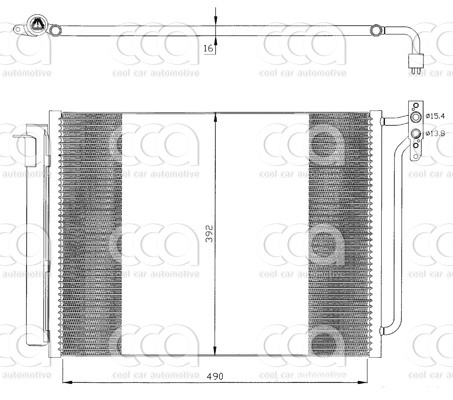 Condensors Nissens Condenser BMW X5 00-