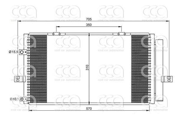 Condensors Nissens Condenser Rover 75 99-