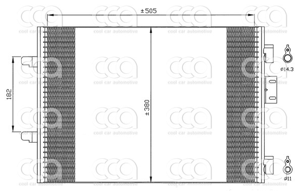 Condensors Nissens Condenser Renault Clio II 1.5 dCi 01-