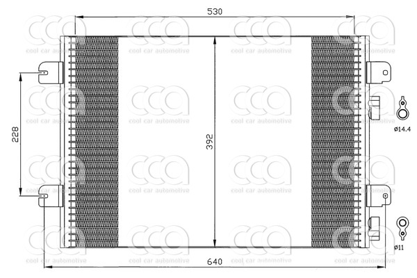 Condensors Nissens Condenser Renault Megane Classic 99-02