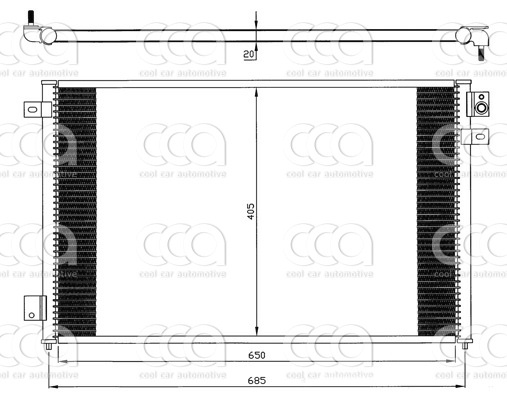 Condensors Nissens Condenser Jaguar S-Type 98-