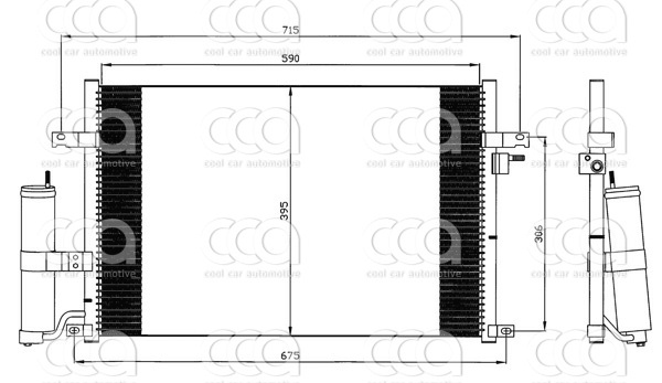 Condensors Nissens Condenser Daewoo Nubira III 03-