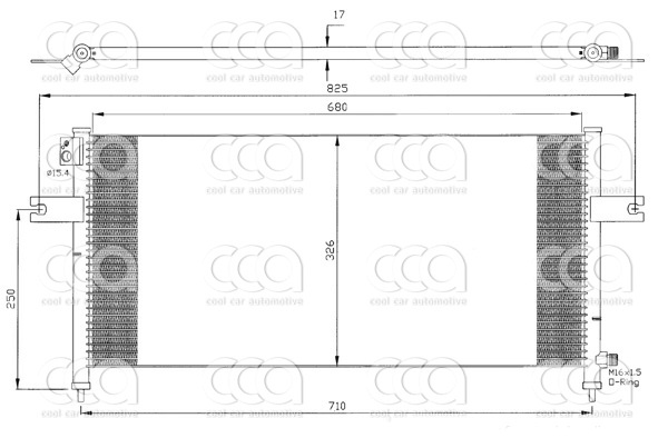Condensors Nissens Condenser Nissan Navarra 97-