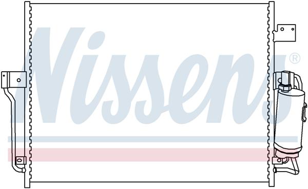 Condensors Nissens Condenser SsangYong Rodius 05-