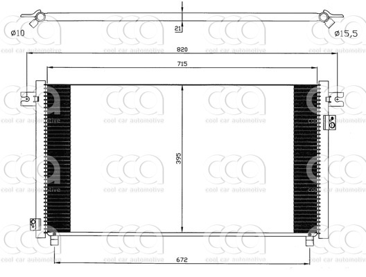 Condensors Nissens Condenser Nissan Patrol 97-