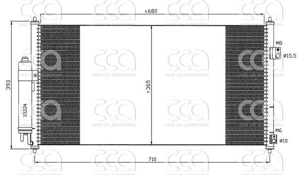 Condensors Nissens Condenser Nissan X-Trail 02-