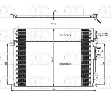 Condensors Nissens Condenser Jeep Grand Cherokee 05-