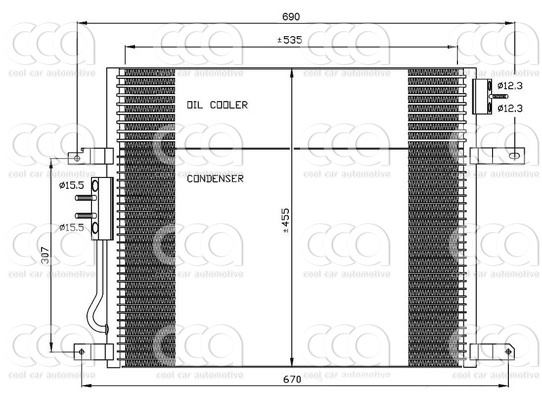Condensors Nissens Condenser Jeep Grand Cherokee 99-