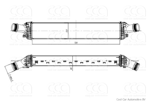 Intercoolers Intercooler Audi A6 10>