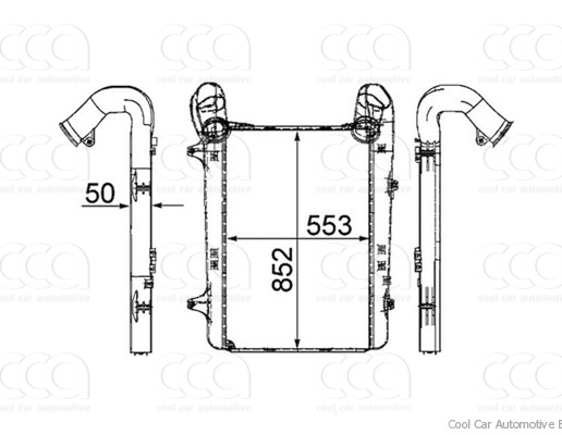 Intercoolers Intercooler DAF XF Series  05>