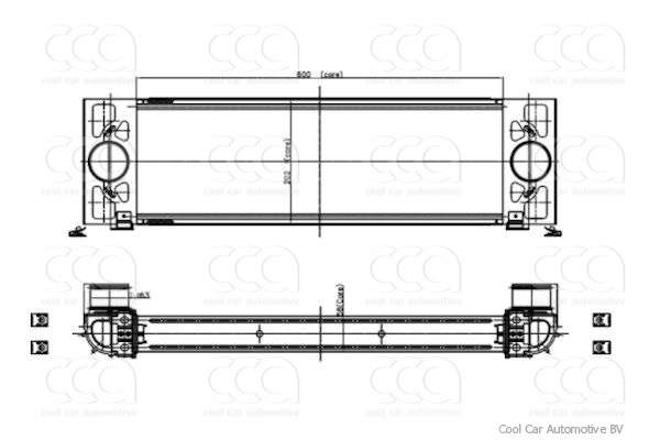 Intercoolers Intercooler Ford Transit 300 11>