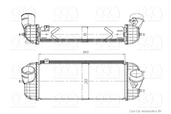 Intercoolers Intercooler Hyundai Grand Santa Fe 13>