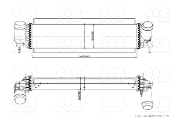 Intercoolers Intercooler Nissan NP300 Navara 15>